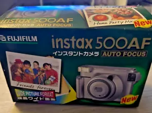 RARE【NEW 】Fujifilm Fuji Instax 500AF Autofocus Instant Film Camera f/Japan - Picture 1 of 4