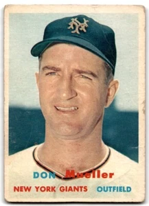 1957 Topps Don Mueller New York Giants #148 - Picture 1 of 2