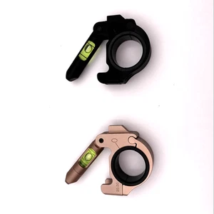 Spirit Bubble Level Scope Mount Tactical 25.4 To 30mm Diameter 6061-T6 Aircraft - Picture 1 of 9