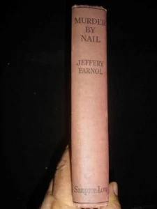 Jeffery Farnol Murder by Nail vintage historical crime novel Jasper Shrig series - Picture 1 of 7
