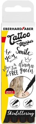 Eberhard Faber Tattoo Stifte Tattoostifte Set Skinlettering 4 Stifte