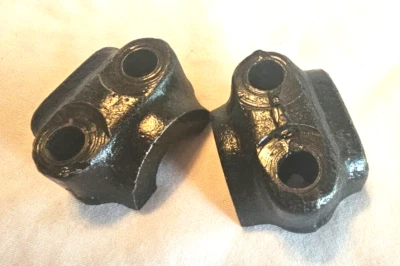 BSA B25/B44 1968 tapas de horquilla delanteras 97-2549 reemplazadas por # 97-1053 OEM/NOS Foto 1 de 4