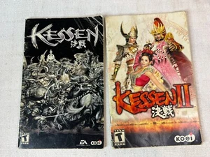 Kessen + Kessen 2 PlayStation 2 Manual Only Instruction Booklets - Picture 1 of 9