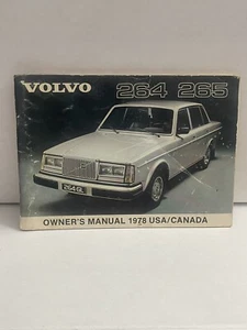 1978 Volvo 264 265 Owner's Manual Used - Bild 1 von 6