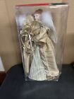 Angel Tree Topper Porcelain Face with White  Wings 18" 2017 NEW