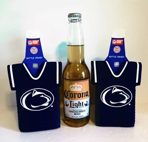 TWO (2) PENN STATE NITTANY LIONS NEOPRENE BOTTLE JERSEYS FROM KOLDER INC - Picture 1 of 2