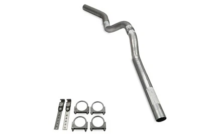 GMC Yukon XL 2007-2014 3" Single Exhaust Kit Corner Exit No Muffler No Tip - Image 1 of 2