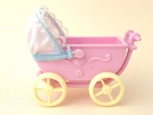 1980s Vintage Simba Miniature Dolls Pram Stroller Doll - Picture 1 of 7