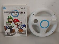 Nintendo Wii Mario Kart Gioco con fissaggio della ruota conduttrice da corsa D40