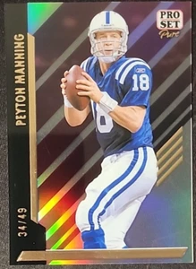 Peyton Manning/49 2024 Leaf Pro Set Fútbol Puro Bronce Holo Colts SP - Imagen 1 de 2