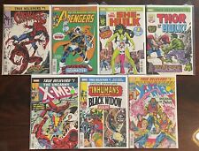 7 Marvel Comics True Believers Carnage Spiderman Thor Hulk X-Men Bishop Avengers