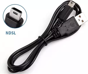 Nintendo DS Lite DSL DS Lite Power Charger Cable Lead USB Charging Cord 1.2m - Picture 1 of 5