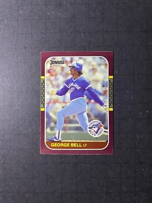 1987 Donruss Opening Day George Bell Card #39 - Toronto Blue Jays - Image 1 of 2