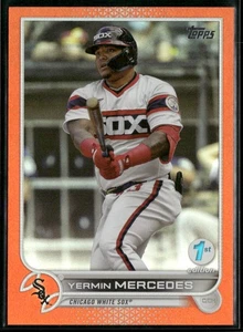 2022 Topps 1a Edizione #141 Yermin Mercedes Foglio Arancione - Foto 1 di 2