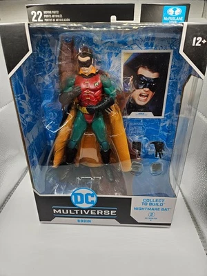 Figura McFarlane DC Multiverse Robin (Batman Forever) 7 pulgadas Build-A incluida nueva Foto 1 de 2
