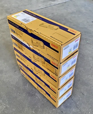 *NEW* Okidata OKI ES5473 Yellow Toner Cartridge, 46490617 (1 ea per purchase) - Image 1 of 4