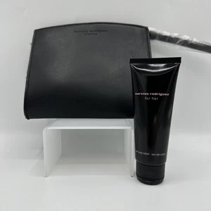 NARCISO RODRIGUEZ For Her, Her Body Lotion 2.5oz/75ml With Bag Gift Set NEW NWT - Picture 1 of 5