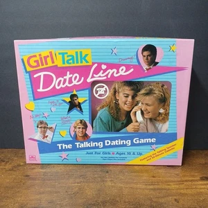 Juego Girl Talk Dateline 1989 vintage, solo caja vacía - Imagen 1 de 7