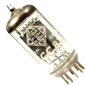 Geprüfte Vintage TELEFUNKEN ECC83 12AX7 Vakuumröhre Germany sehr stark symmetrisch - Bild 1 von 3