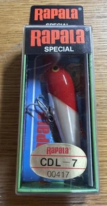 Rapala CDL-7 Lipless RH (REDHEAD) Japan Sonderfarbe Finnland Made. selten! - Bild 1 von 4