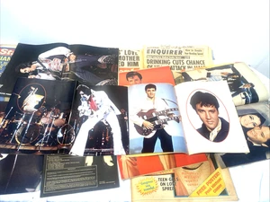 24 Vintage Elvis Presley Magazine Lot of Rare Magazines & Posters original - Picture 1 of 19