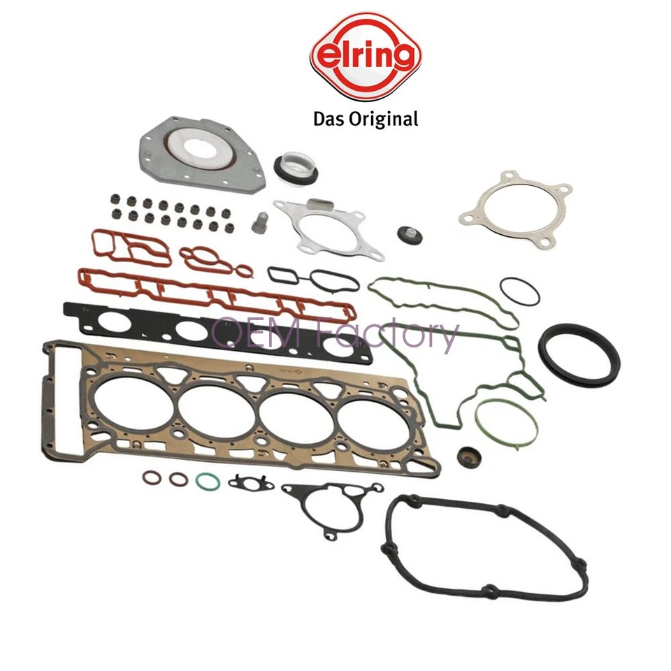 OEM Elring Engine Cylinder Head & Crankcase Gasket for AUDI A4 Quattro 2010-2016 - Image 1 of 1