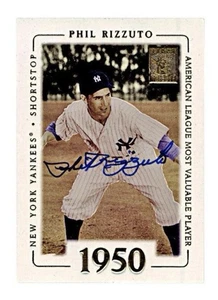 2002 Topps Tribute #51 Phil Rizzuto - Bild 1 von 2
