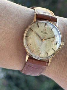 Omega Automatik Datum Uhr Cal.562 Herren Swiss Made 14792SC-62 Just Serviced - Bild 1 von 20