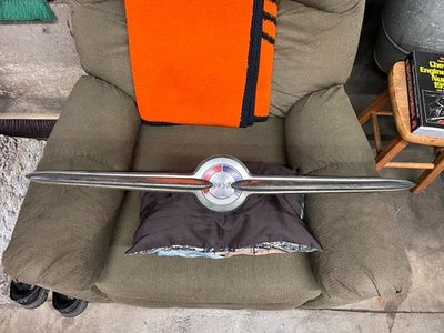 1957 BUICK ROADMASTER GRILL EMBLEM PART # 1174408-1 - Image 1 of 4