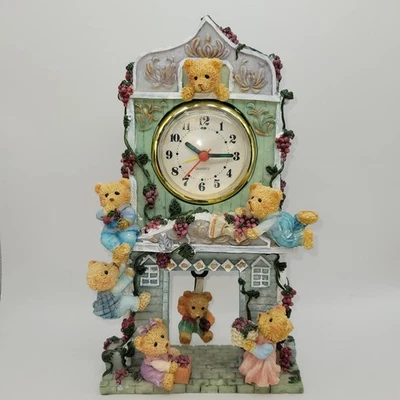 Adorable Reloj de Cuarzo Oso de Peluche con Péndulo 9X5" Foto 1 de 4
