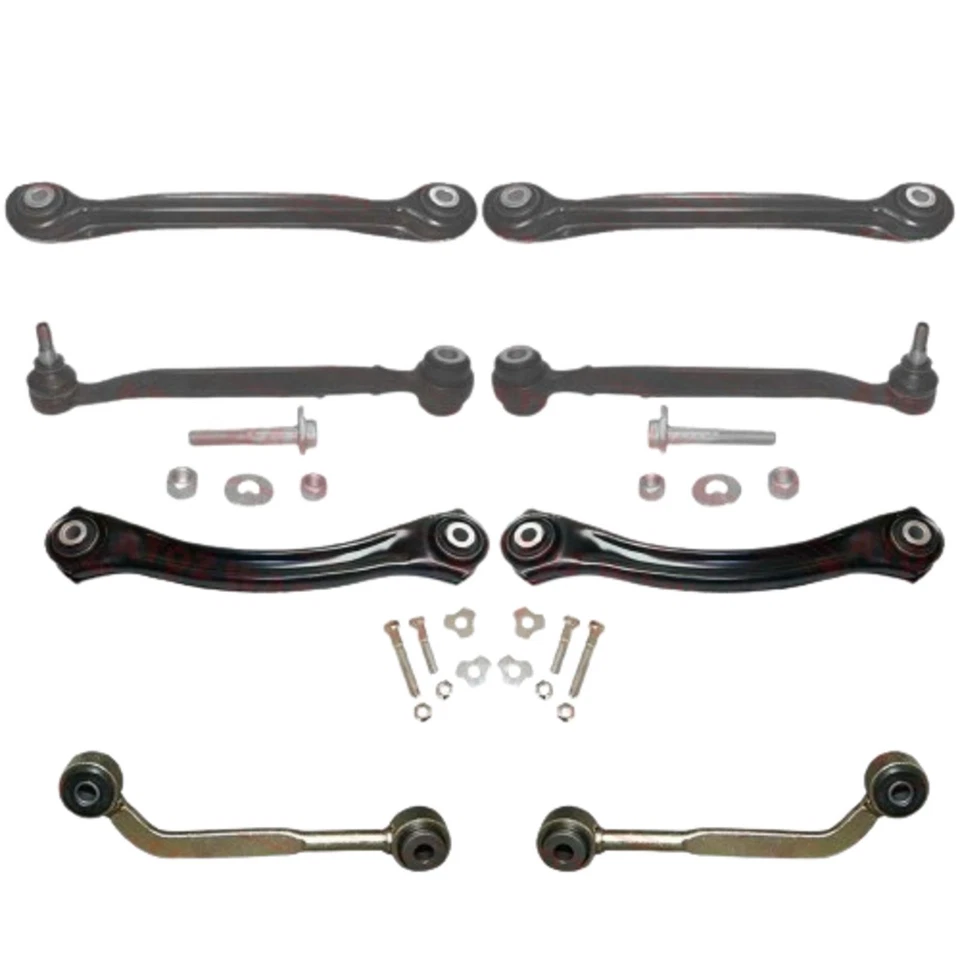 Per Mercedes CLK Posteriore Asse Inferiore Superiore Braccio Forcella Kit Set - Immagine 1 di 2