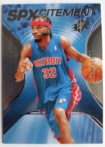 Richard Hamilton 2196/2999 Upper Deck SPXcitement 2006 2007 Detroit Pistons
