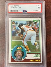 1983 Topps Tony Gwynn Rookie PSA 7 - San Diego Padres HOF