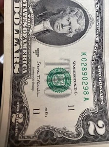 2017 Zwei-Dollar-Schein ($ 2) unzirkuliert - 5 Banknoten - Bild 1 von 1
