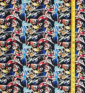 COOL AND COLORFUL SP0RTZ FABRIC (HALF-YARD OR 1-YARD & ANIME SELECTIONS) - Picture 1 of 21