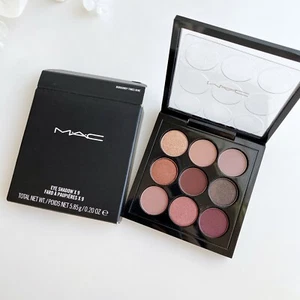 MAC Eye Shadow X 9 Palette - BURGUNDY TIMES NINE  - .2oz / 5.85g New In Box RARE - Picture 1 of 6