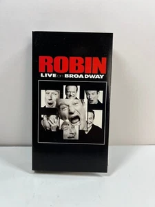For Your Consideration Robin Williams VHS Live on Broadway New York 2002 - Picture 1 of 5