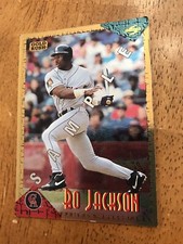1994 Score Pinnacle Gold Rush Baseball Sample RT3 Bo Jackson VG
