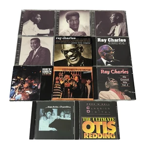 Soul R&B CD Lot Otis Redding Ray Charles Anita Baker Robert Randolph The Family - Imagen 1 de 24