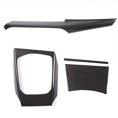 Fits 2025+ BMW M340i M440i Dash & Center Console ABS Carbon Fiber Trim Cover - Image 1 of 4