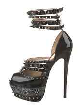 CHRISTIAN LOUBOUTIN 20th Anniv. Isolde 160 Pumps 8 IT 38 Very Good Extreme Rare!