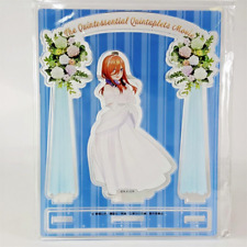 The Quintessential Quintuplets Acrylic Stand WC Miku Nakano Wedding