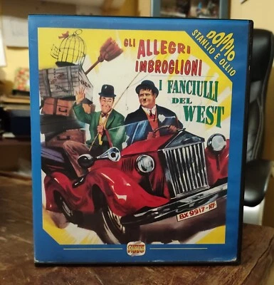 2 VHS Big Box STANLIO E OLLIO 2 Film Cult + RARA + Leggere Descrizione  - Immagine 1 di 4