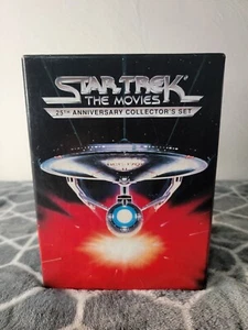 Star Trek-The Movies: 25th Anniversary Collector's Box Set 5 VHS 4/5 VHS Sealed - Picture 1 of 4
