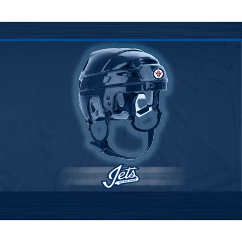 Winnipeg Jets Helmet Mouse Pad Cover