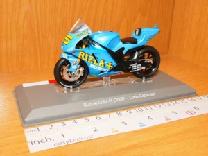 SUZUKI GSV-R 2009 LORIS CAPIROSSI 1/18 MOTO-GP #65 RIZLA+ MOTOGP - Picture 1 of 1