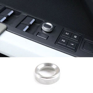 For Range Rover Evoque 2020-23 Silver Aluminum Rear View Mirror Adjustment Knob - Picture 1 of 11