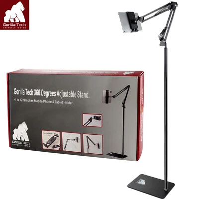 Gt Universal 360-degree Adjustable Floor Stand Holder For Tablet/iPad 12.9'' - Image 1 of 4