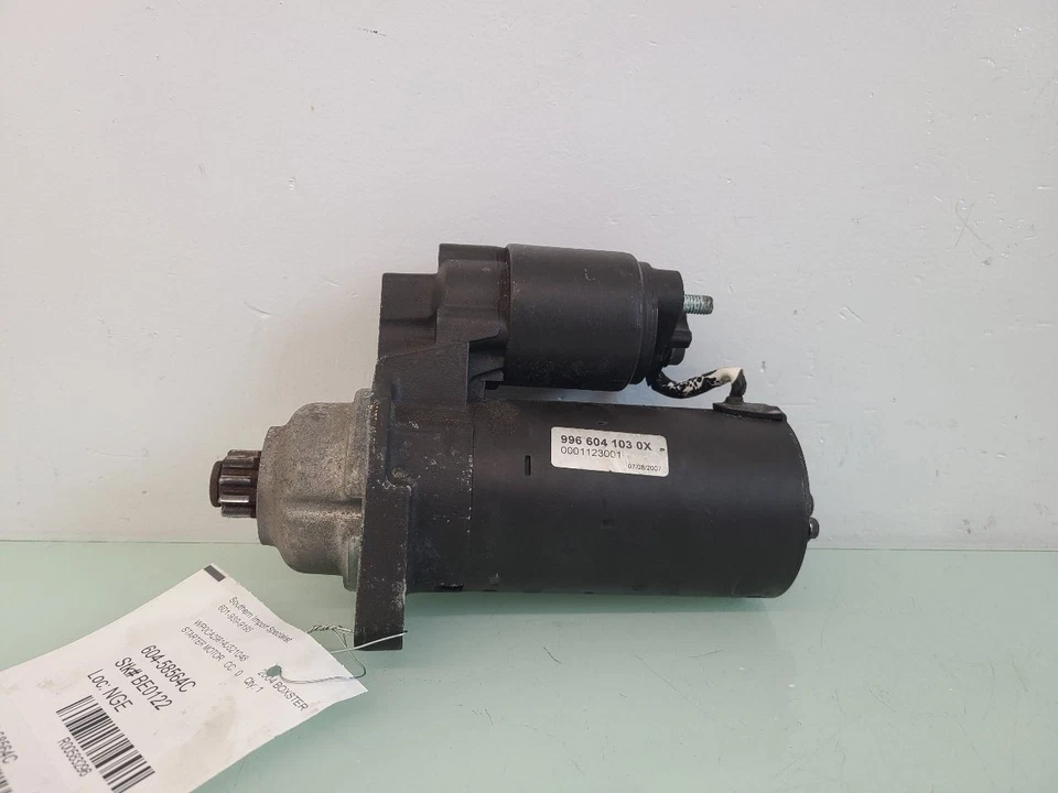 Starter Motor Fits 98-08 PORSCHE BOXSTER 583296 - Image 1 of 4