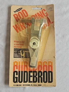 Gudebrod Rod Wrapping Tool 1982 Vtg Fishing Collectible Pottstown Pennsylvania - Picture 1 of 3